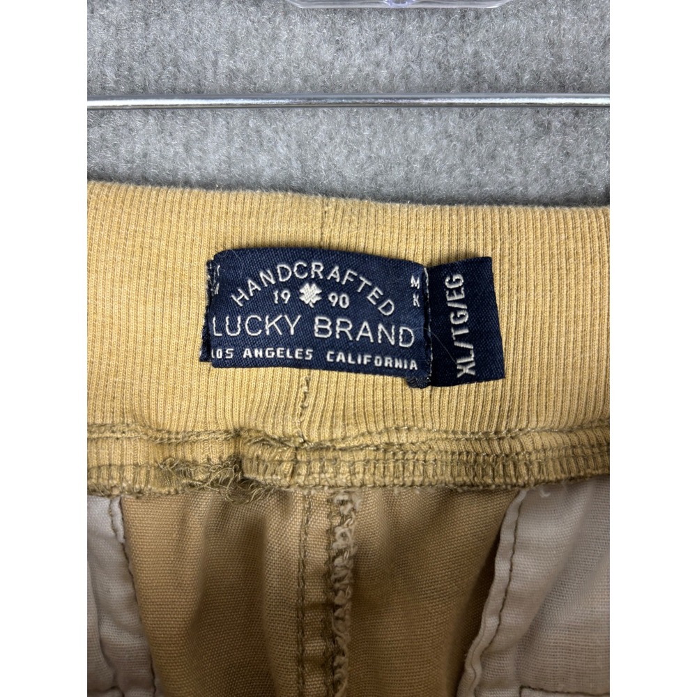 Lucky Brand Tan Camo Cargo Joggers - Picture 5 of 8